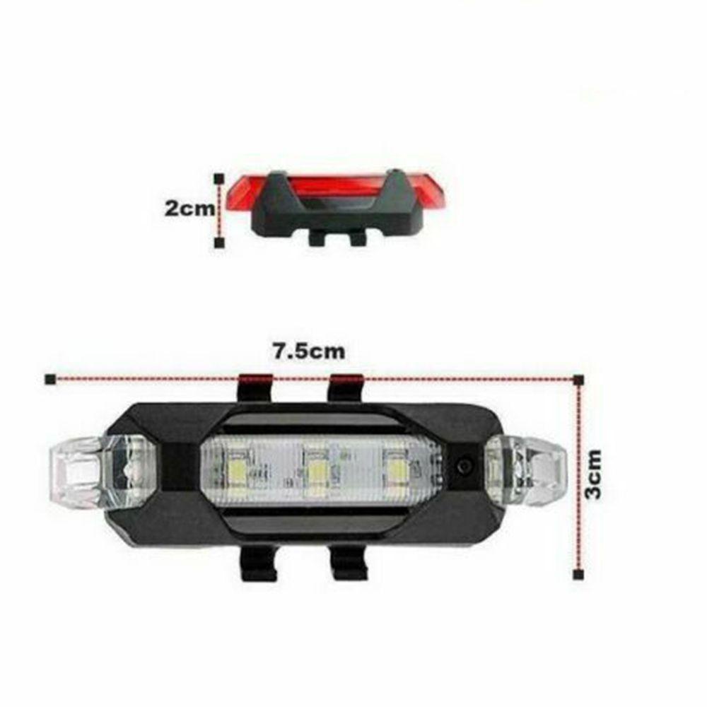 BSUNS Đèn LED 5 Bóng Chống Thấm Nước Cho Xe Đạp