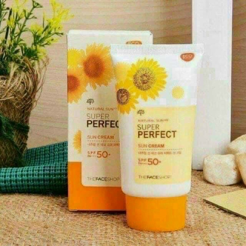 Kem chống nắng SUPER PERFECT Sun Cream  THE FACE SHOP SPF 50PA