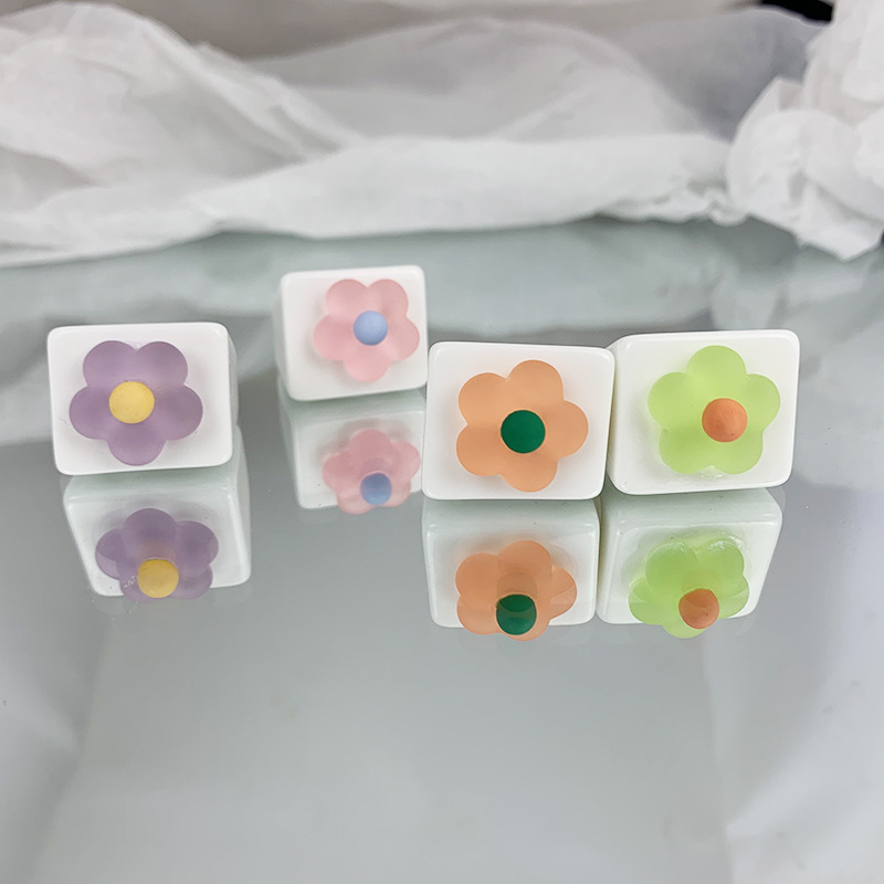 Nhẫn Đeo Tay Kim Loại Hình Hoa Vintage Cho Nữ