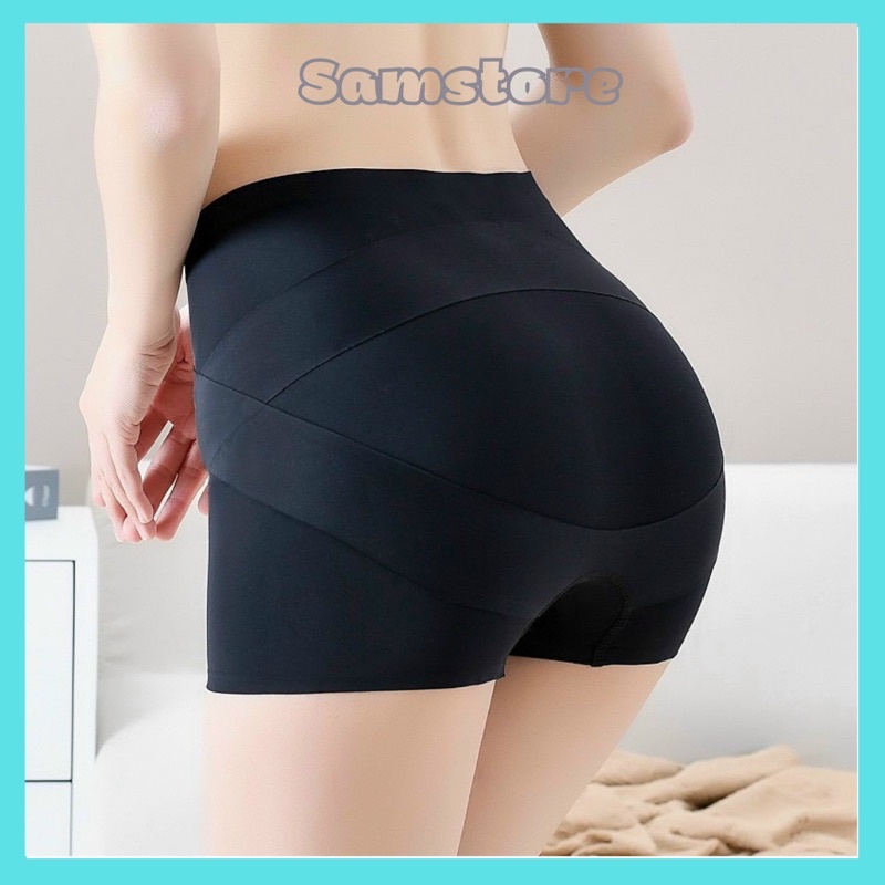 Quần đùi ghen bụng nâng mông mặc trong váy, Quần đùi mặc trong váy chất liệu su đúc thoáng mát sexy QV01