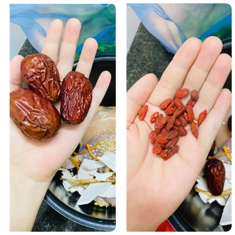 Combo giá tốt 500gr Táo đỏ Tân Cương và 250gr Kỷ tử Ninh Hạ