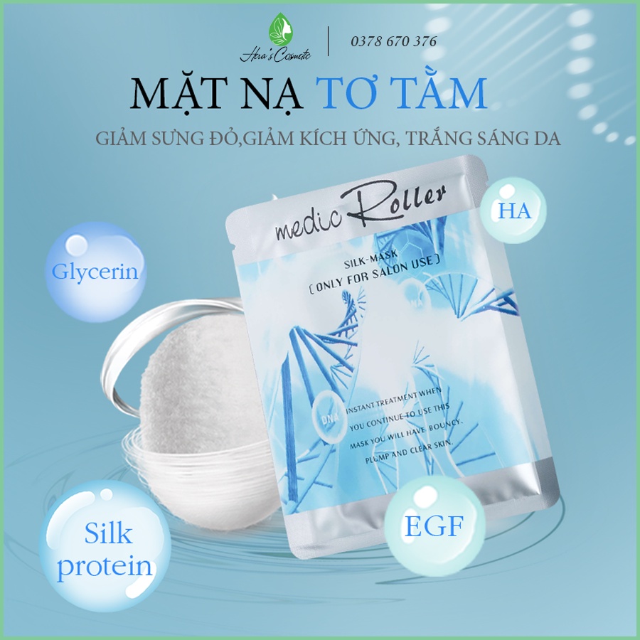 Mặt nạ giảm đỏ, sáng da Home Whitening Facial Mask Medic Roller