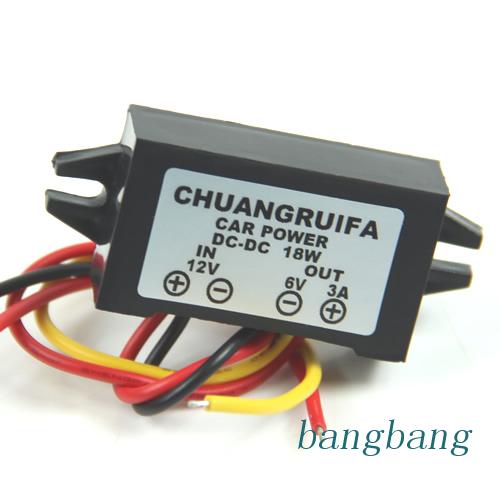 Mạch Hạ Áp Nguồn Điện 12V Xuống 6V 18W Max 3A DC / DC Mới