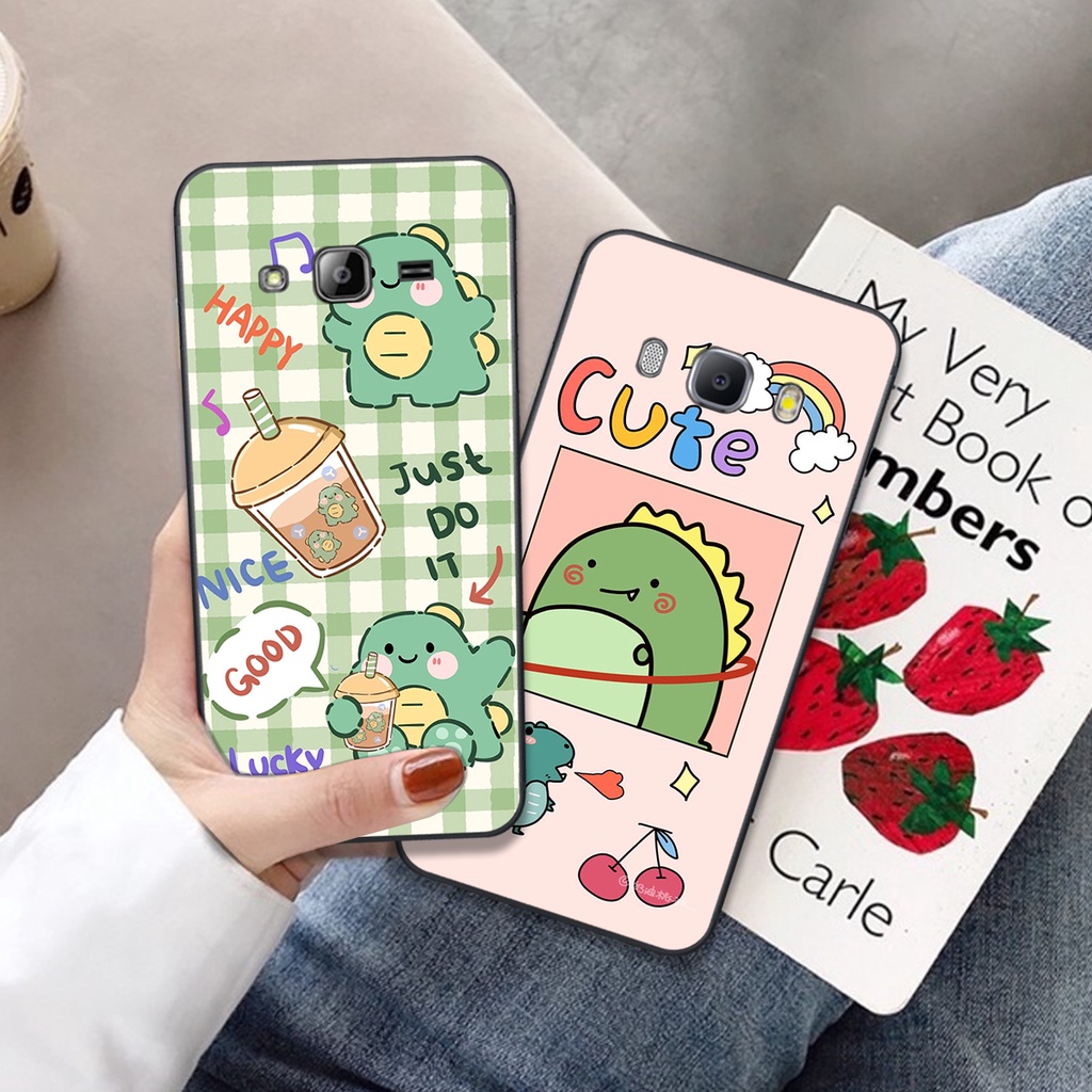 Ốp lưng Samsung Galaxy J310 - J510 - J710 in hình khủng long cute