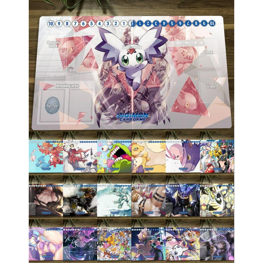 Mới Miếng Lót Chuột Nhiều Kiểu Dáng dtcg Duoel playmat digimon angewomon & Ladybug
