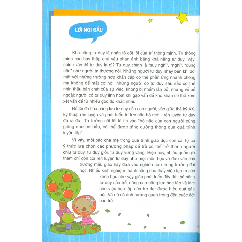 Sách - Cùng Con Trưởng Thành - Con Học Và Chơi Để Có IQ Thiên Tài - Thách Thức Tư Duy (Dành Cho Độ Tuổi 3-9)