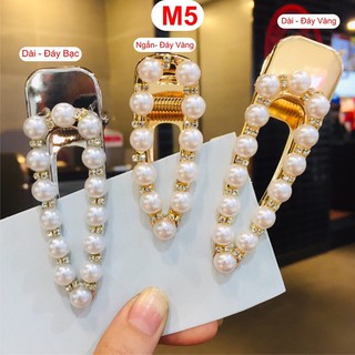 Kẹp tóc Hàn Quốc đính cườm cao cấp MS334