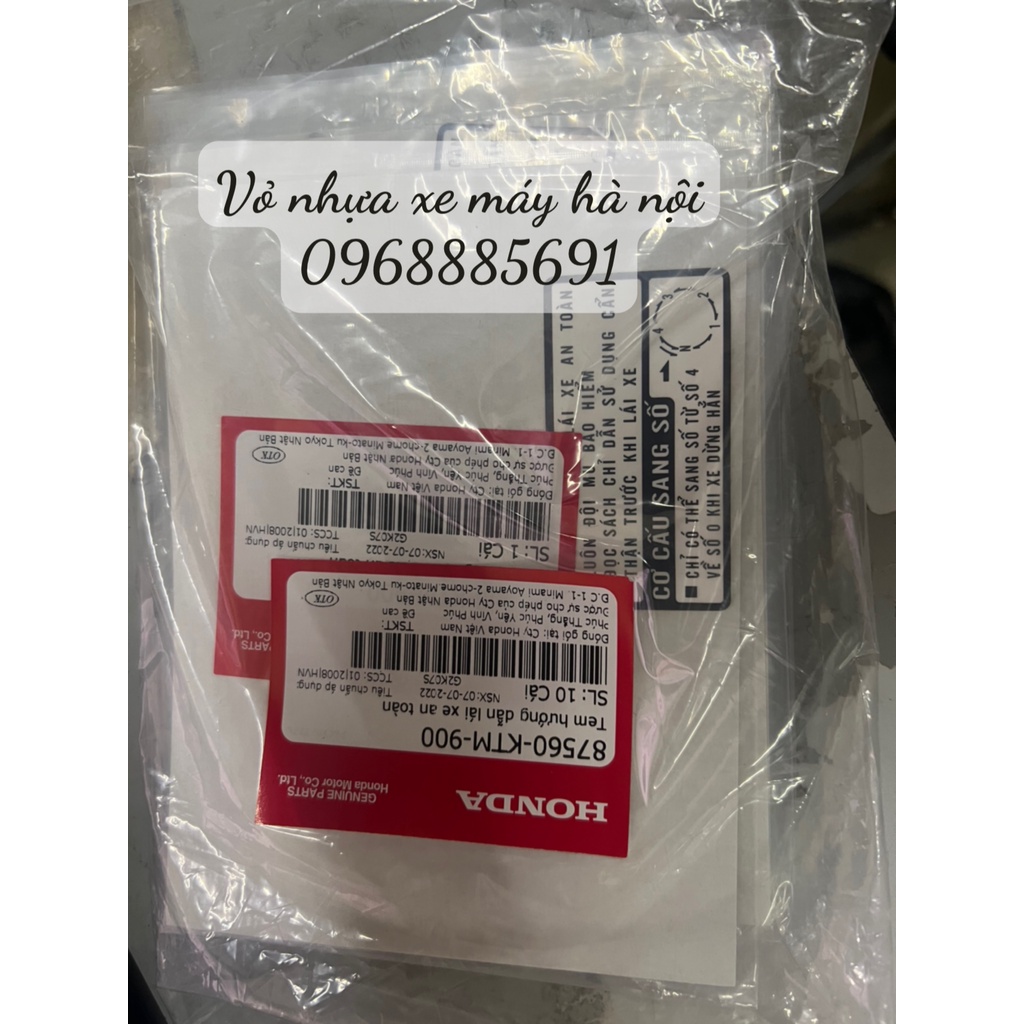 TEM HƯỚNG DẪN LÁI XE AN TOAN HONDA