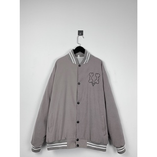Bomber kaki xương unisex nam nữ