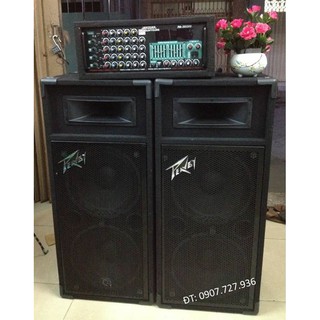 Dàn âm thanh loa Penvey 4 bass + Amply Jarguar 16 sò chơi nhạc sóng