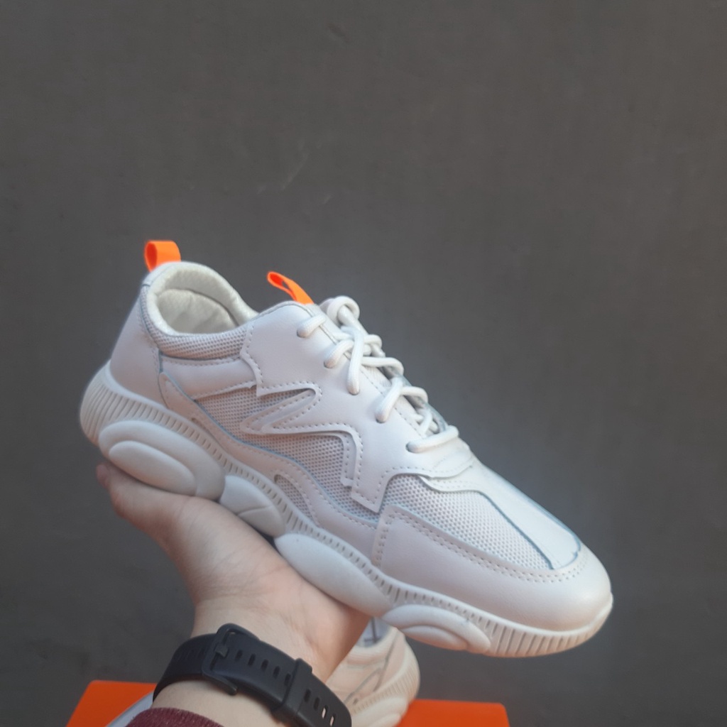 Giày Nam Sneaker Thể Thao - Giày Nam Đế Hình Gấu SPISO A043