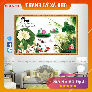 Tranh Dán Tường Chữ Phúc- SL1034399-Tranh 3d Thư Pháp - Song Long Decor