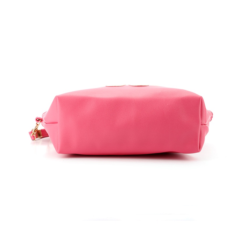 Túi Da PU Đựng Mỹ Phẩm Họa Tiết Hoa Cúc Nhỏ Màu Kẹo Xinh Xắn