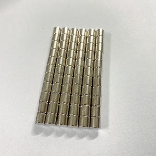 Nam châm viên 5x5mm, nam châm viên trắng đất hiếm phi 5mm