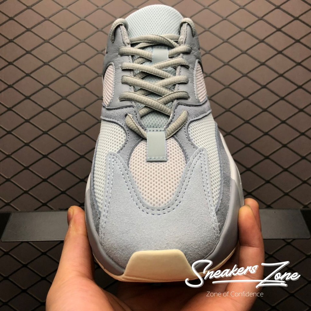 𝐓Ế𝐓 (FREESHIP+HỘP+QUÀ) Giày thể thao YEEZY 700 inertia xám xanh ngọc nhạt ^ g