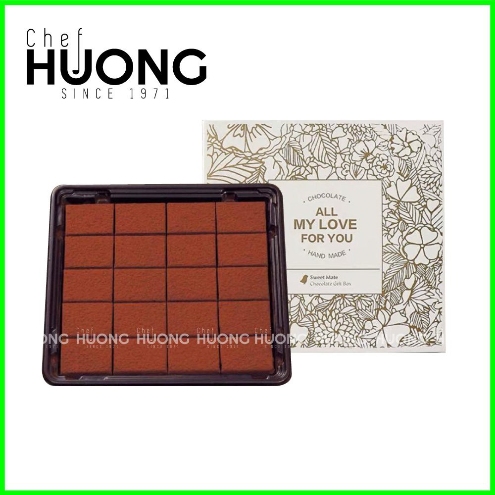 [Không ngon hoàn tiền] 1 Viên ăn thử - Socola tươi Nama chocolate Chef Huong - vị Cacao | BigBuy360 - bigbuy360.vn
