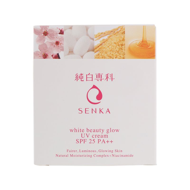 Kem Dưỡng Trắng Da Chống Nắng Ban Ngày Senka White Beauty UV Cream Spf25 Pa++ (50g)