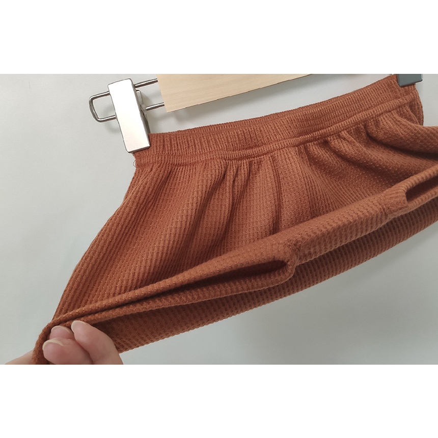 Set Đồ Mùa Hè 1*Áo Hai Dây Bằng Cotton Mềm Mại + 1 Quần Ngắn Nhiều Màu Phong Cách Hàn Quốc Cho Bé