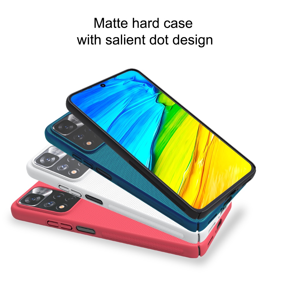 Ốp điện thoại Nillkin bằng PC cứng siêu mỏng cho Redmi Note 11 5G China/Note 11 Pro Plus/Xiaomi POCO M4 Pro 5G/X4 NFC