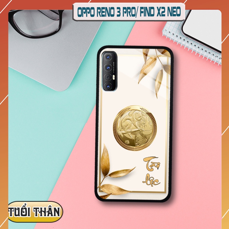 Ốp kính 3D 12 con giáp OPPO RENO 3 PRO / FIND X2 NEO