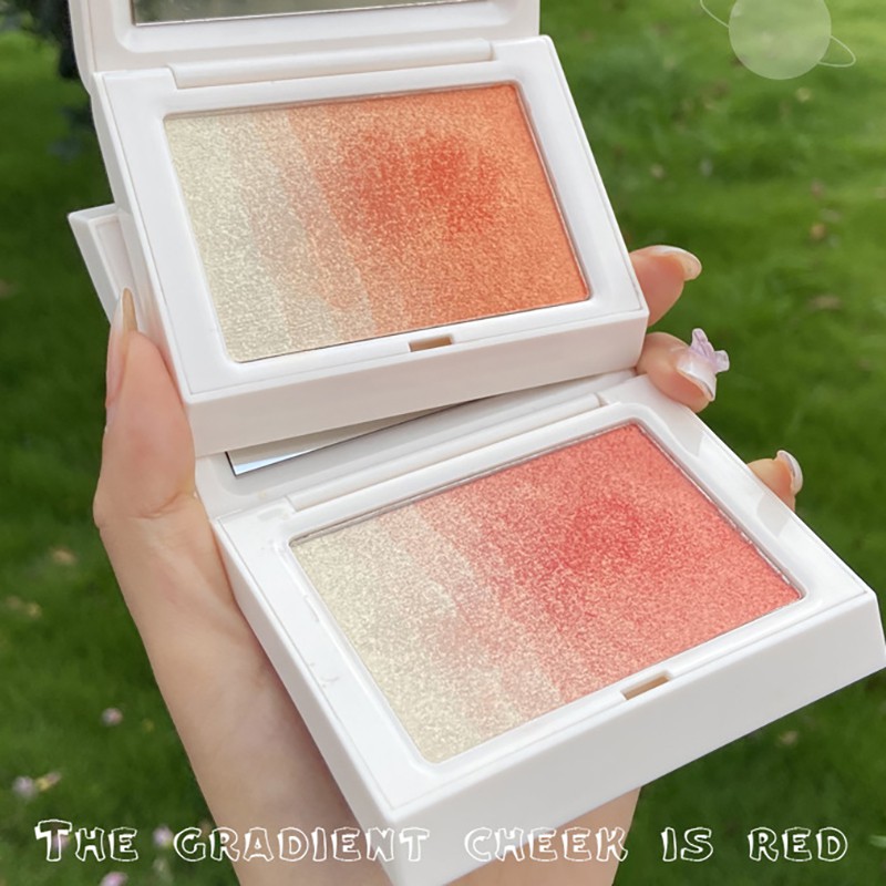[Hàng mới về] Hộp Phấn Má Hồng Highlight Màu Ngọc Trai Trong Suốt | BigBuy360 - bigbuy360.vn