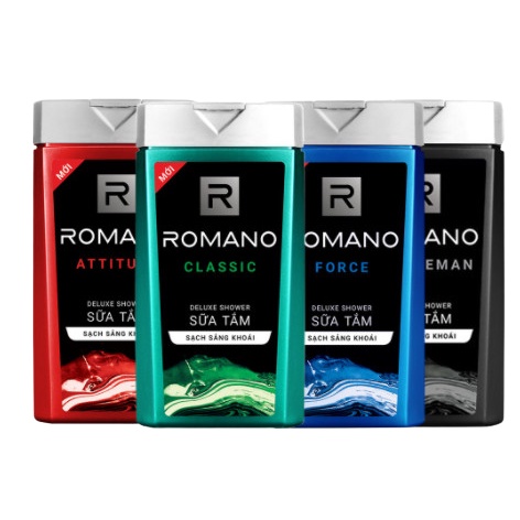 [HOT] SỮA TẮM ROMANO 180G ĐỦ MÙI LỰA CHỌN