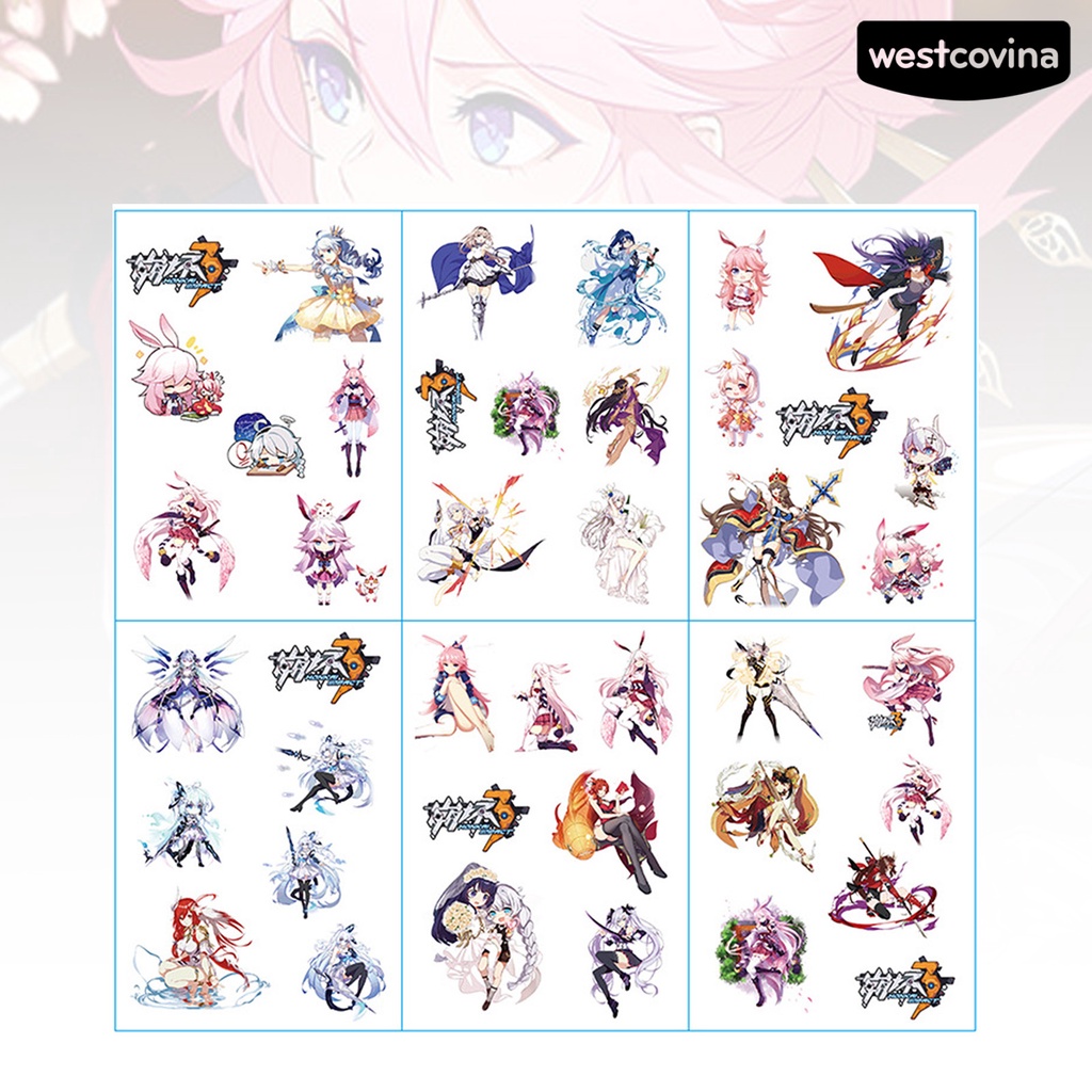 [Hot]✍Set 6 Mô Hình Nhân Vật Trong Game Azur Lane Slayer