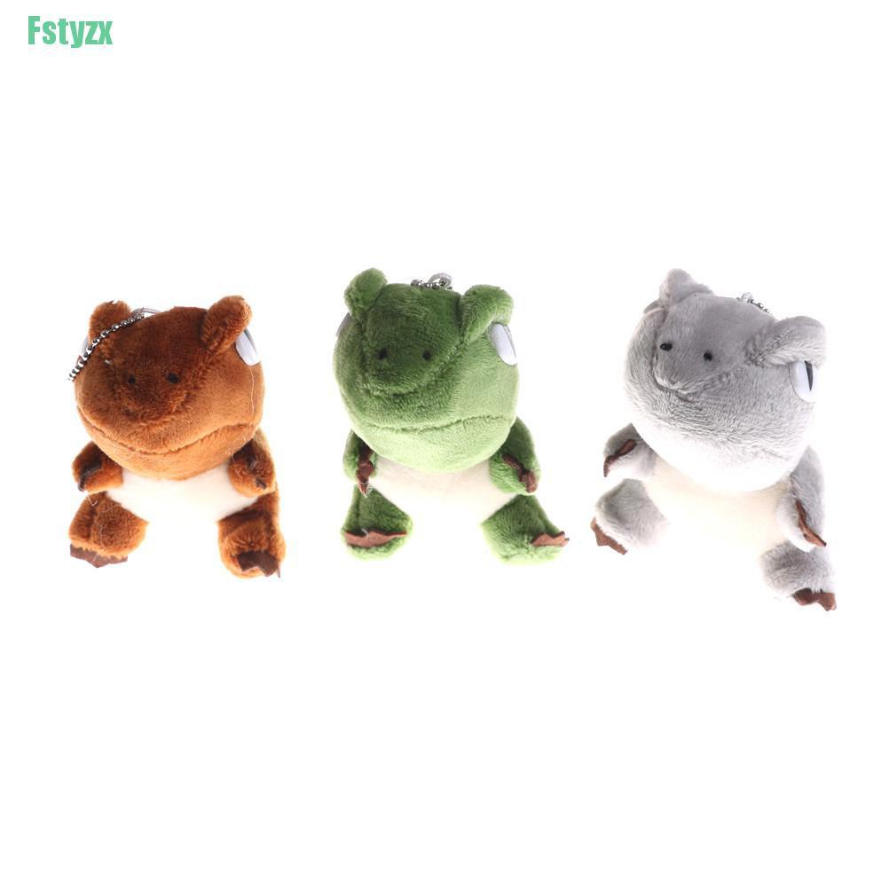 fstyzx Kids 10cm Kawaii Dinosaur Plush Toys Stuffed Animals Toy Gift Pendant Keychain