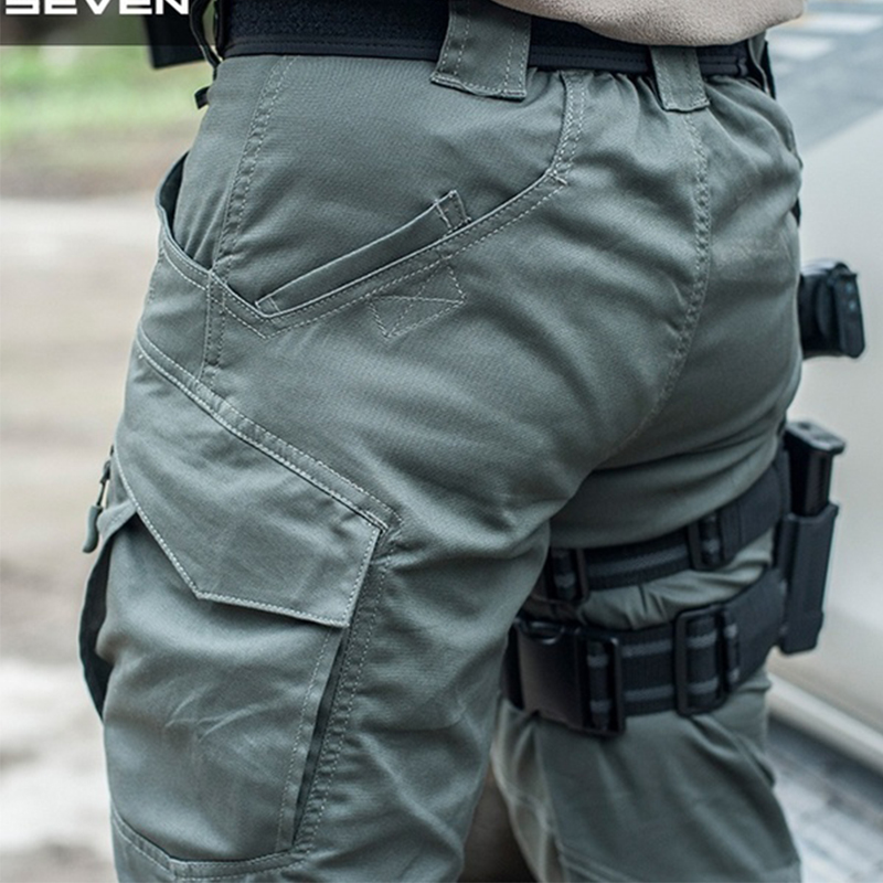 Quần dài nhiều túi chống thấm nước nhanh khô phong cách năng động dành cho nam