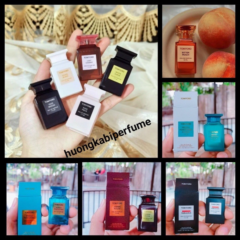 [SIÊU PHẨM] nước hoa tom ford mini 7.5ml nhỏ xinh - tinh tế- mùi đẳng cấp