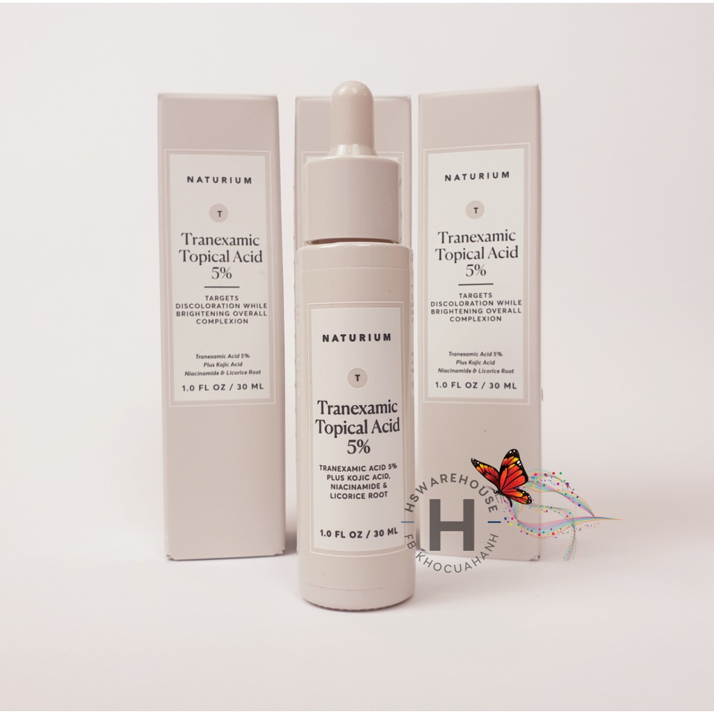 Serum giảm thâm nám, tàn nhang Naturium Tranexamic Topical Acid 5%