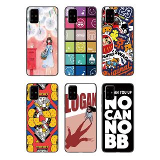 Cartoon Dandelion Girl Back Cover Samsung Galaxy A71 5G/ A70E/ M21/ M11/ M10S/ M80S Soft TPU Case