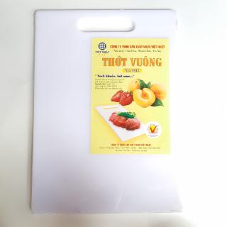 Thớt nhựa size 35 x 25 cm thái đồ ăn chín