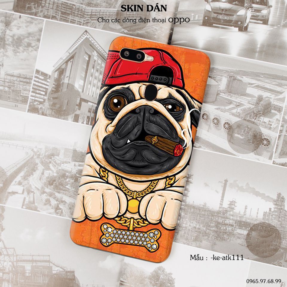 Miếng dán skin mặt lưng Oppo A1k / Oppo A3s / A5 / A7 / A37 / A39 / A71/ A83 in hình sưu tầm cực chất