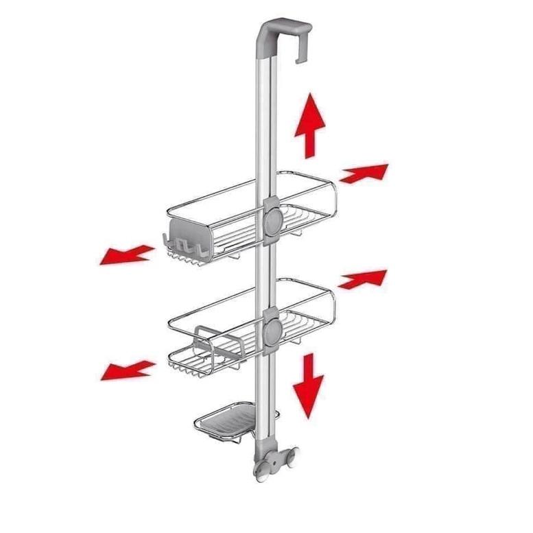 Giá Treo Vách Kính Simplehuman (Hàng Đức)