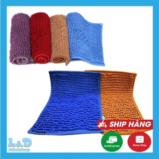 Thảm san hô siêu thấm mềm mịn 30x45cm - thảm chống trượt
