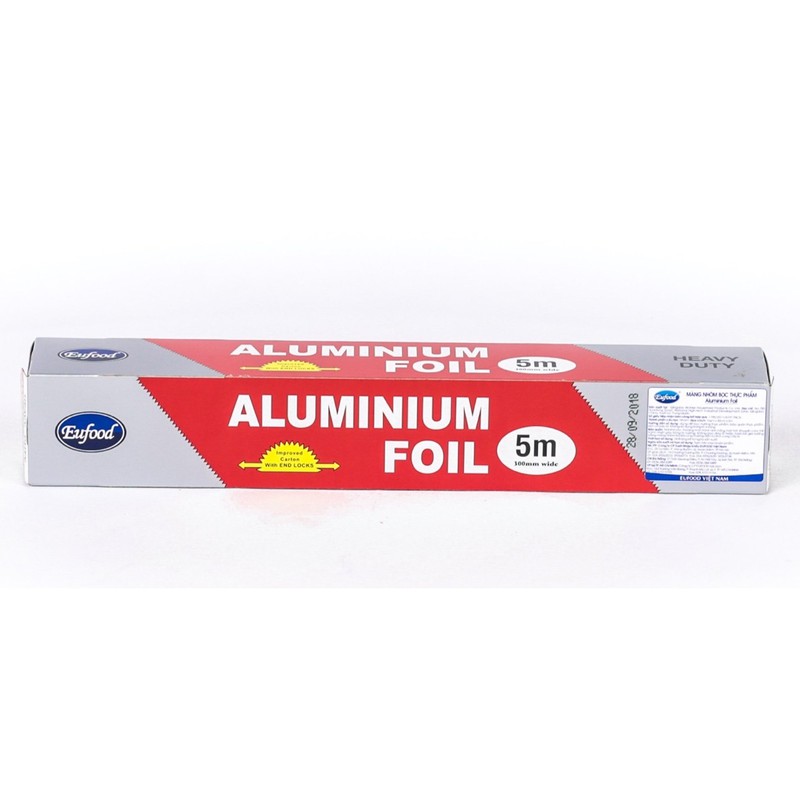 GIẤY BẠC/ MÀNG NHÔM BỌC THỰC PHẨM ALUMINIUM FOIL EUFOOD