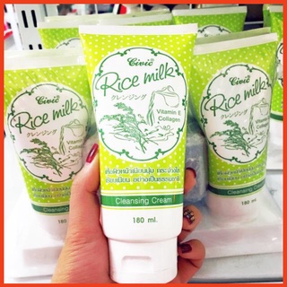 Sữa Rửa Mặt Gạo Civic Rice milk Thái Lan 180ml