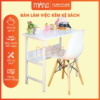 Bàn làm việc, học sinh, văn phòng hai tầng loại lớn. Chân sắt U2, BLV02, Kích thước:Dài 100 x R 40 x C 75cm.