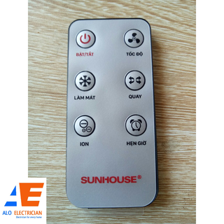 Điều khiển từ xa quạt điều hòa Sunhouse SHD7713