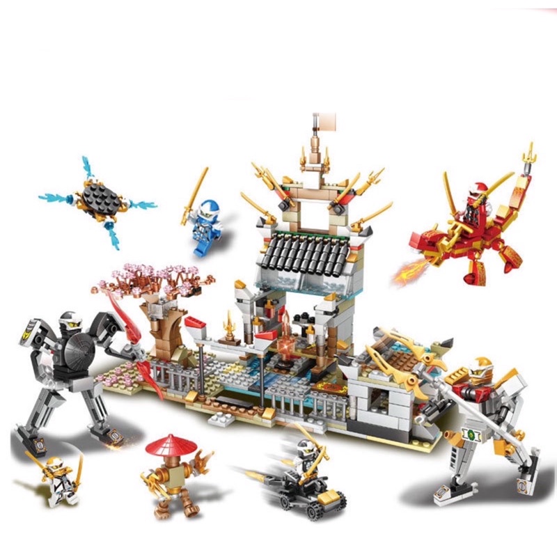 Đồ chơi Lego Ninjago xếp hình thông minh cho bé 4 in 1