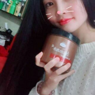 Ủ tóc nhân sâm đào