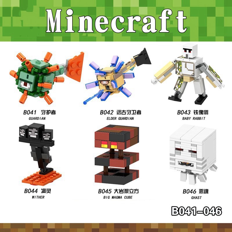 Mô hình đồ chơi lắp ráp lego nhân vật trong game Minecraft