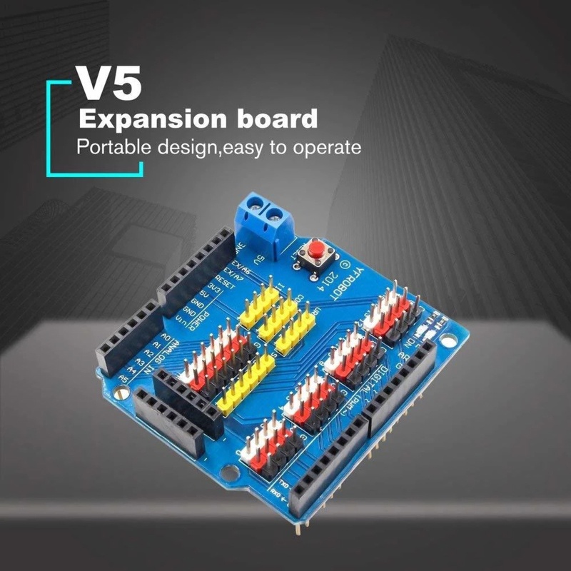 Bảng Mạch Cảm Biến Mở Rộng V5.0 Chuyên Dụng Cho UNO- R3 V5