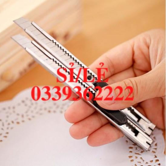 [ HAIANHSHOP ] Dao rọc giấy loại nhỏ 12,5*1,1cm  Duashop &gt;