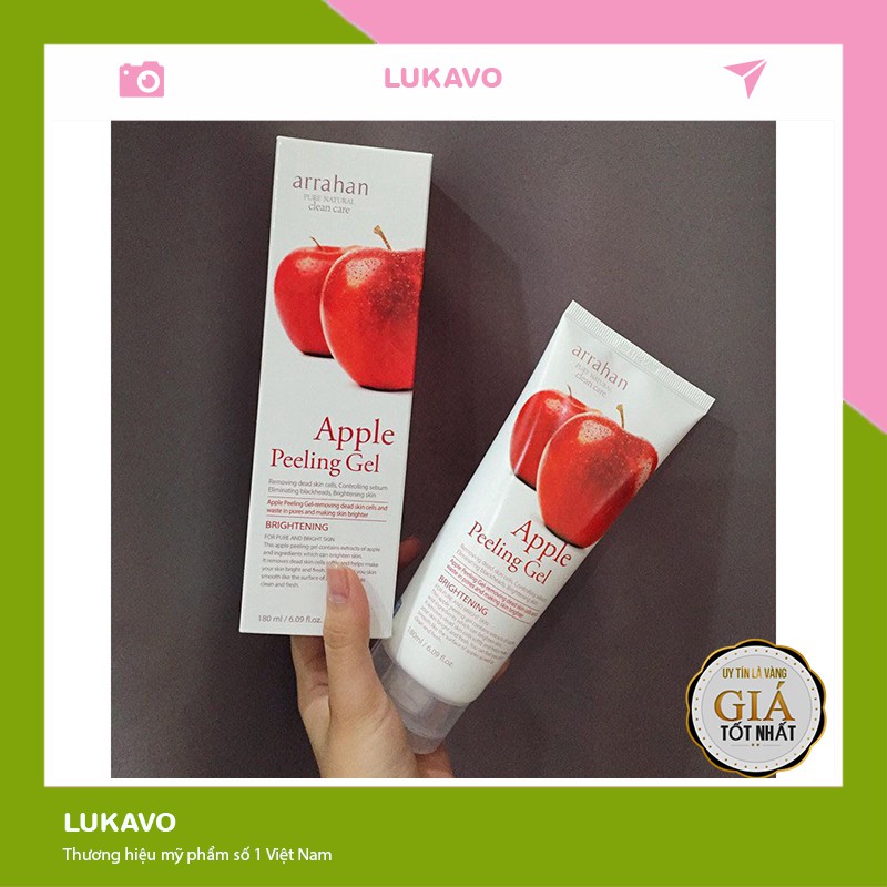 Kem tẩy da chết hàn quốc chính hãng tốt cho mặt, toàn thân CS04-TÁO