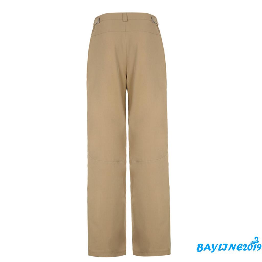 Quần Kaki Dài Ống Đứng Màu Sắc Đơn Giản Thời Trang Cho Nữ