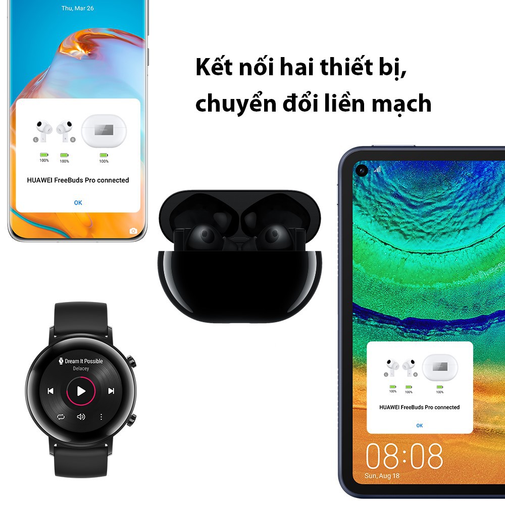 Bộ Sản Phẩm Huawei (Watch GT2 + FreeBuds Pro)