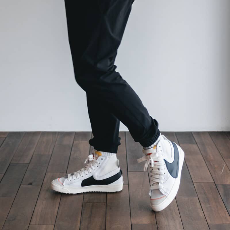 [CHÍNH HÃNG] Giày thể thao Sneaker N.I.K.E Blazer Mid ’77 Jumbo ‘White Black' màu Trắng swoosh Đen - Code: DD3111-100
