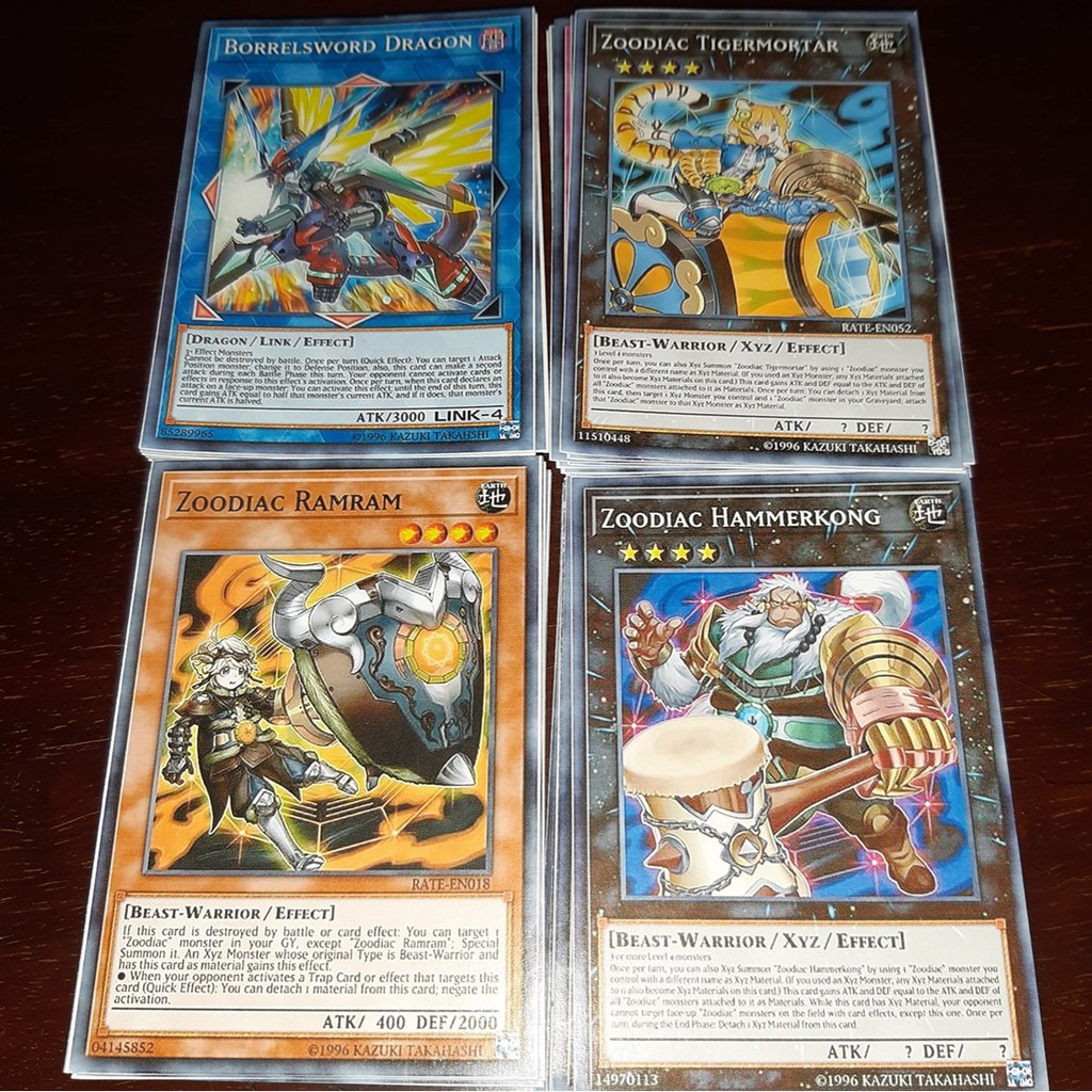 Bài in YugiOh theo yêu cầu - in deck yugioh màu